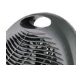 Mellerware Heater Floor Fan Plastic Graphite 2Heat Settings 2000W "Swiss"