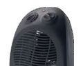 Mellerware Heater Oscilating Floor Fan Plastic Graphite 2Heat Settings 2000W "Solar"