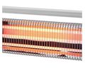 Mellerware Heater 3 Heat Setting Quartz Plastic White 3 Bar 1200W "Ember"