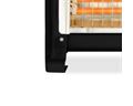 Mellerware Heater 2 Heat Settings Quartz Plastic Black 4 Bar 1600W "Inferno"
