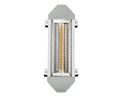 Mellerware Heater Quartz Powder Coat White 5 Bar 2000W "Flare"