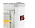 Mellerware Heater Quartz Powder Coat White 5 Bar 2000W "Flare"