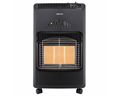 Mellerware Heater Gas Steel Black 3Heat Settings "Quantum" #