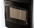 Mellerware Heater Gas Steel Black 3Heat Settings "Quantum" #