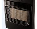 Mellerware Heater Gas Steel Black 3Heat Settings "Quantum"