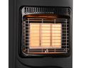 Mellerware Heater Gas Steel Black 3Heat Settings 4.2Kw 