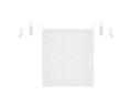 Mellerware Electric Under Blanket Double 450G Non-Woven Polyester White 120X150cm 2X60w "Finland Double"