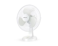 Mellerware Fan Desktop Plastic White 30Cm 35W "Aquillo"