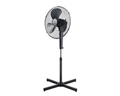 Mellerware Fan 3 Speed Pedestal Plastic Black 40Cm 45W  Breeze Black 