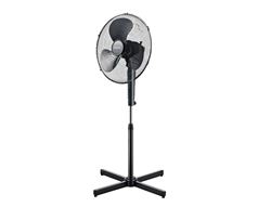 Mellerware Fan 3 Speed Pedestal Plastic Black 40Cm 45W "Breeze Black"