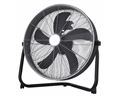 Mellerware Fan 3 Speed Floor Fan Metal Black 45Cm 65W "Velocity 18"