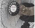 Mellerware Fan 3 Speed Height Adjustable Pedestal Steel Black 40Cm 50W "Elegant Breeze"