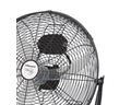 Mellerware Fan 3 Speed Floor Fan Steel Black 40Cm 35W "Velocity 16