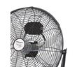 Mellerware Fan 3 Speed Floor Fan Steel Black 40Cm 35W  Velocity 16