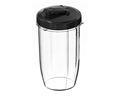 Mellerware Personal Blender With Pulse Function Stainless Steel Black 800W "Nutriblast"