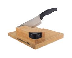 Mellerware Food Cutter Detachable Knife Wood "Biltong King"