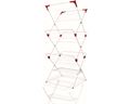 Mellerware Clothes Dryer Expandable Powder Coat White 14M Drying Space "Karoo"