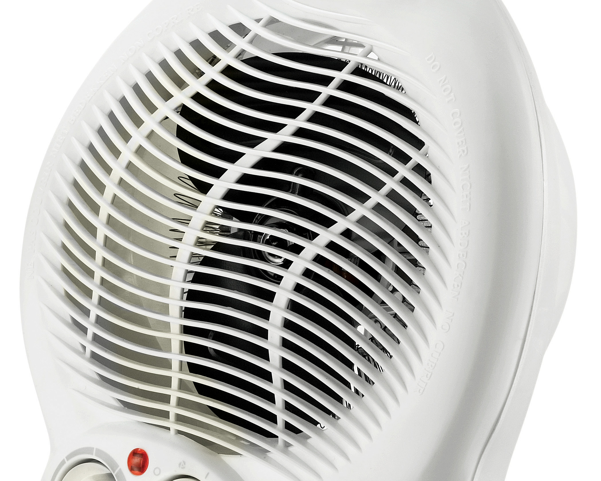 Floor Fan Heater White Mellerware 35200 Mellerware