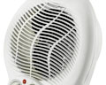 White Floor Fan Heater 
