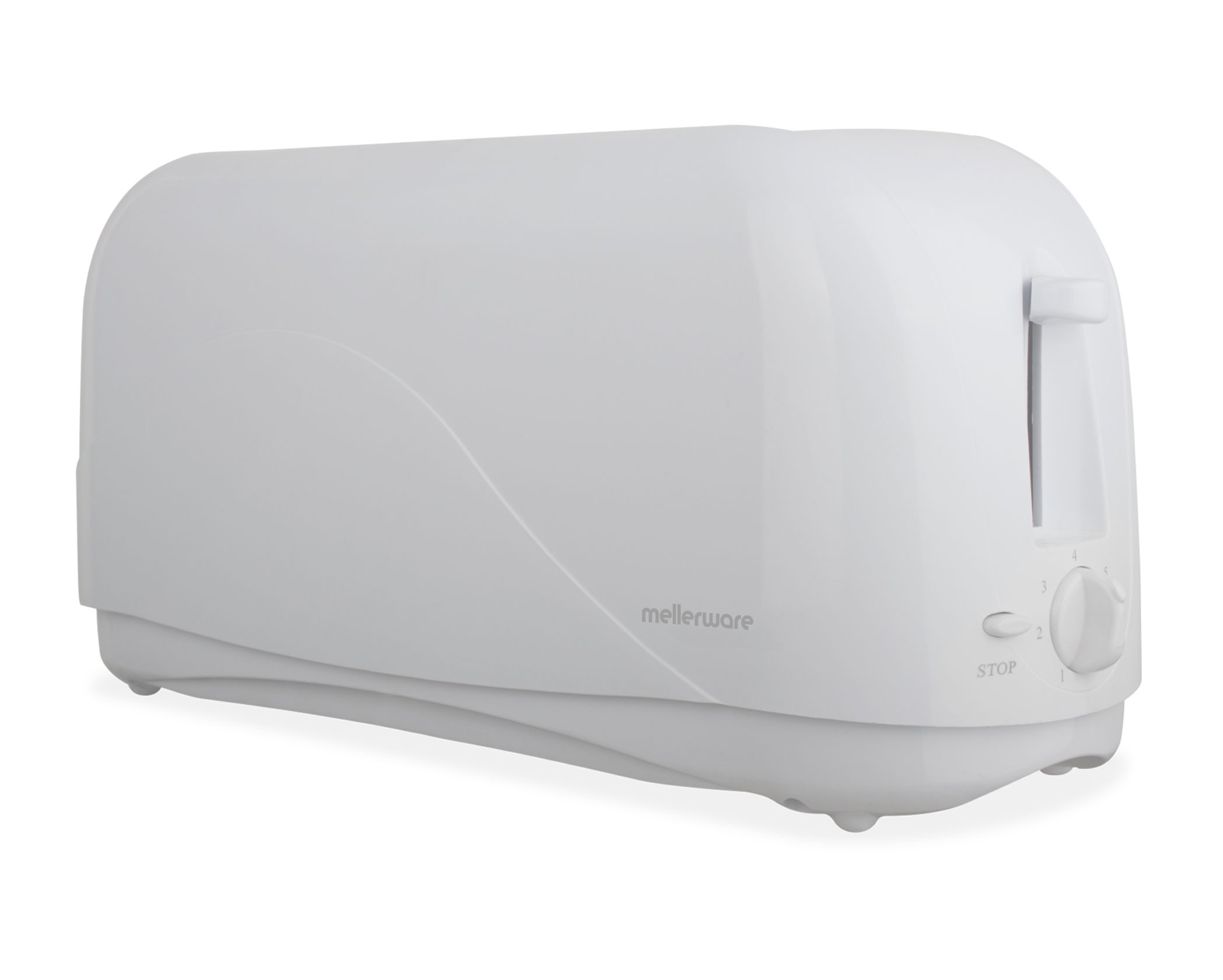 White Cooltouch 4 Slice Toaster Mellerware 24440 Mellerware