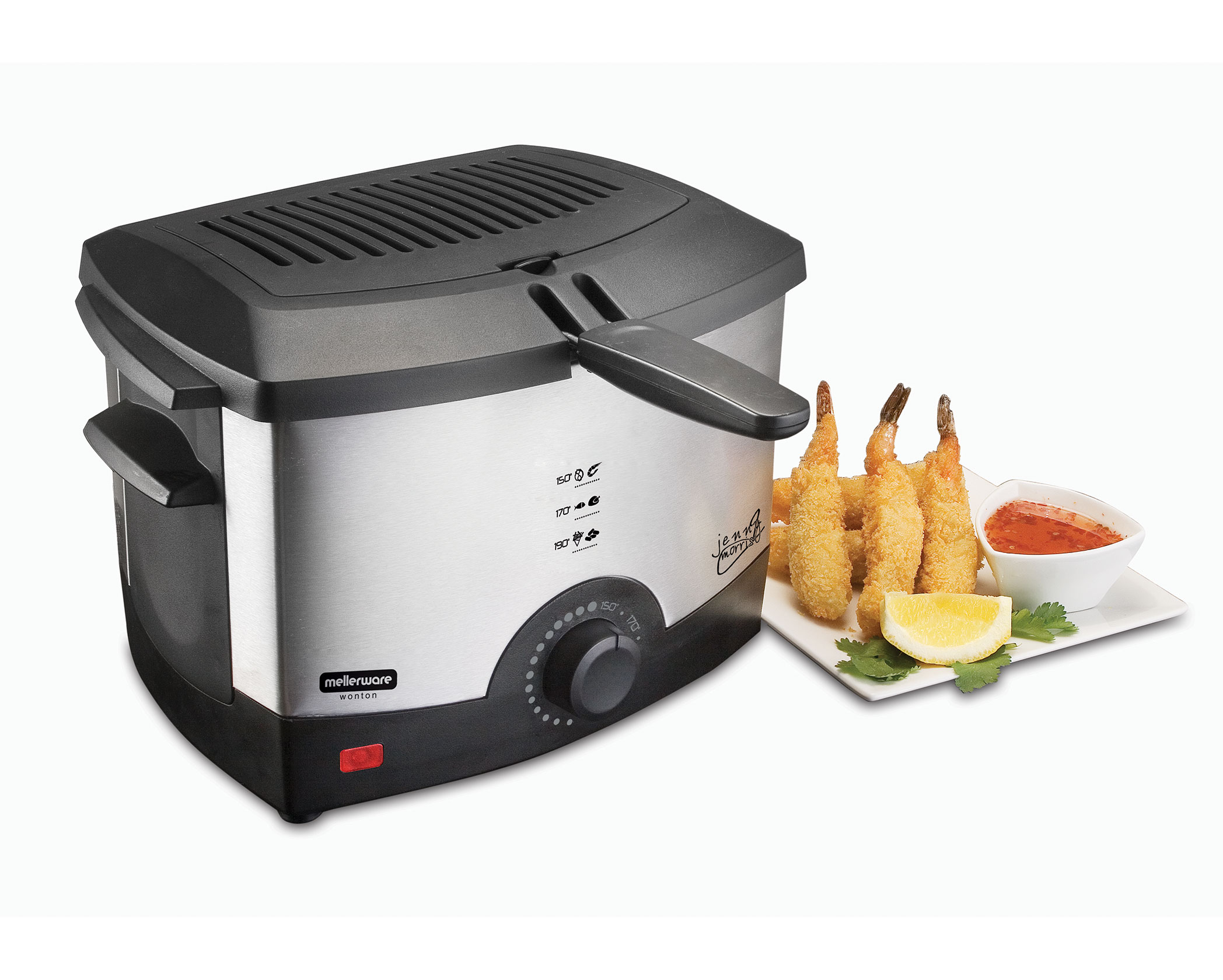 Wonton Deep Fat Fryer Lucky 27100A Mellerware